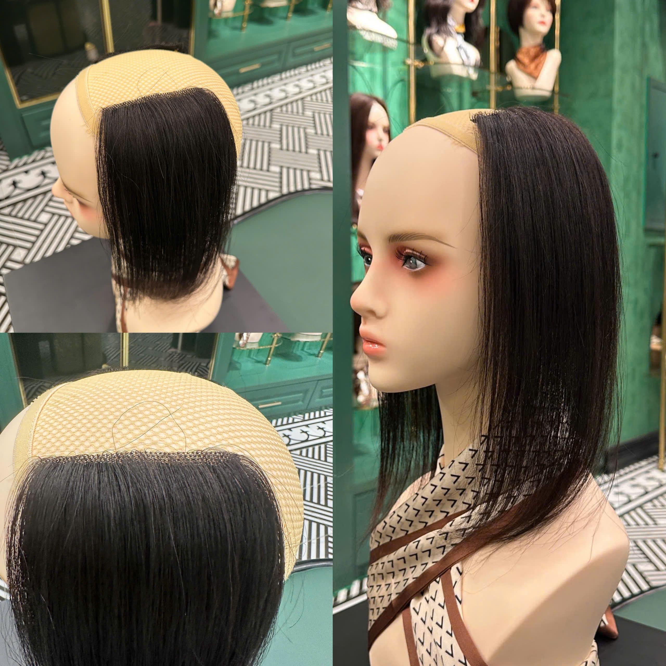 TÓC KẸP PHÍM PHỒNG TÀNG HÌNH LÀM BẰNG TÓC THẬT 