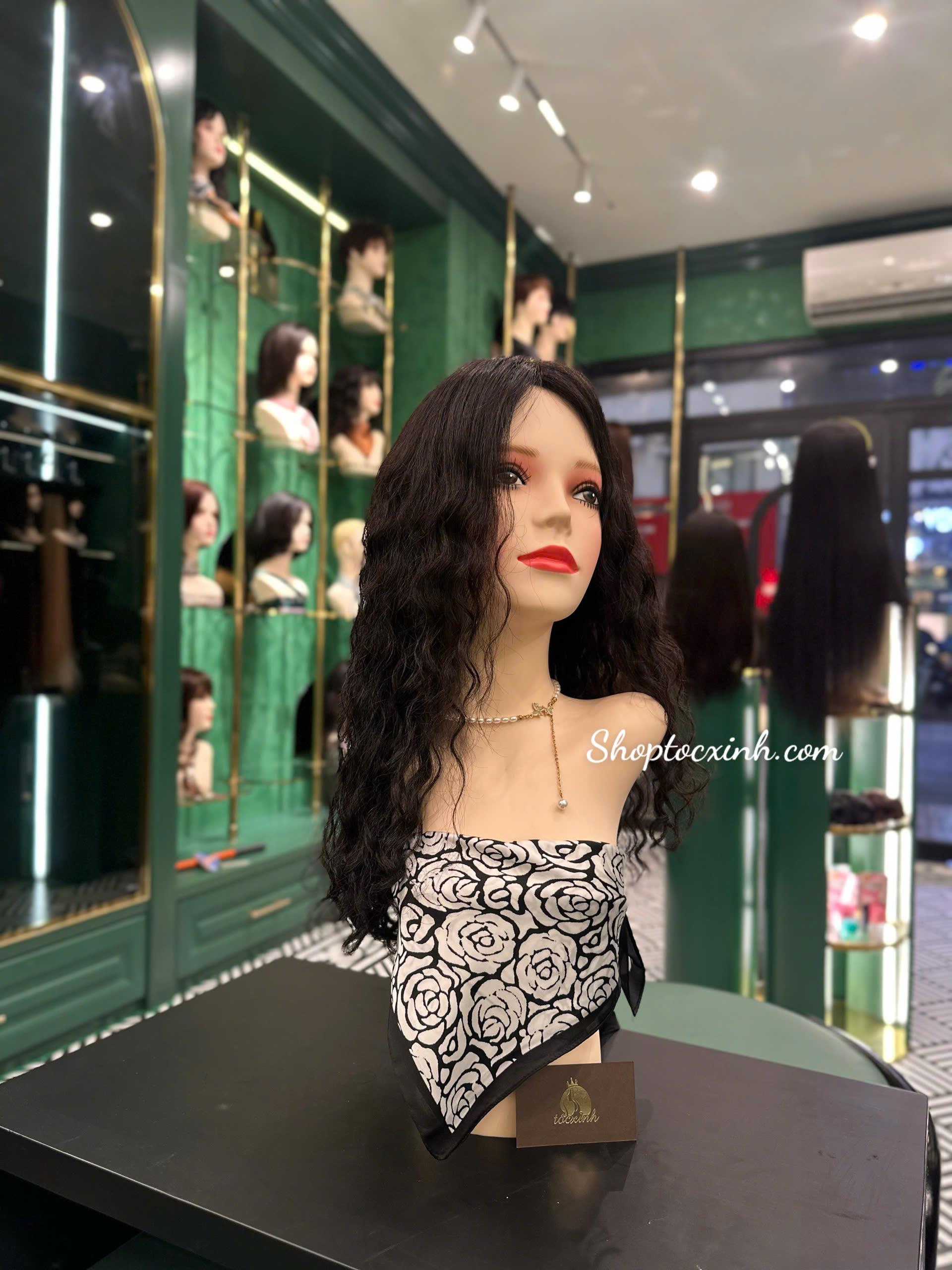 TÓC HIPPIE XOĂN DÀI TÓC GIẢ LÀM BẰNG TÓC THẬT